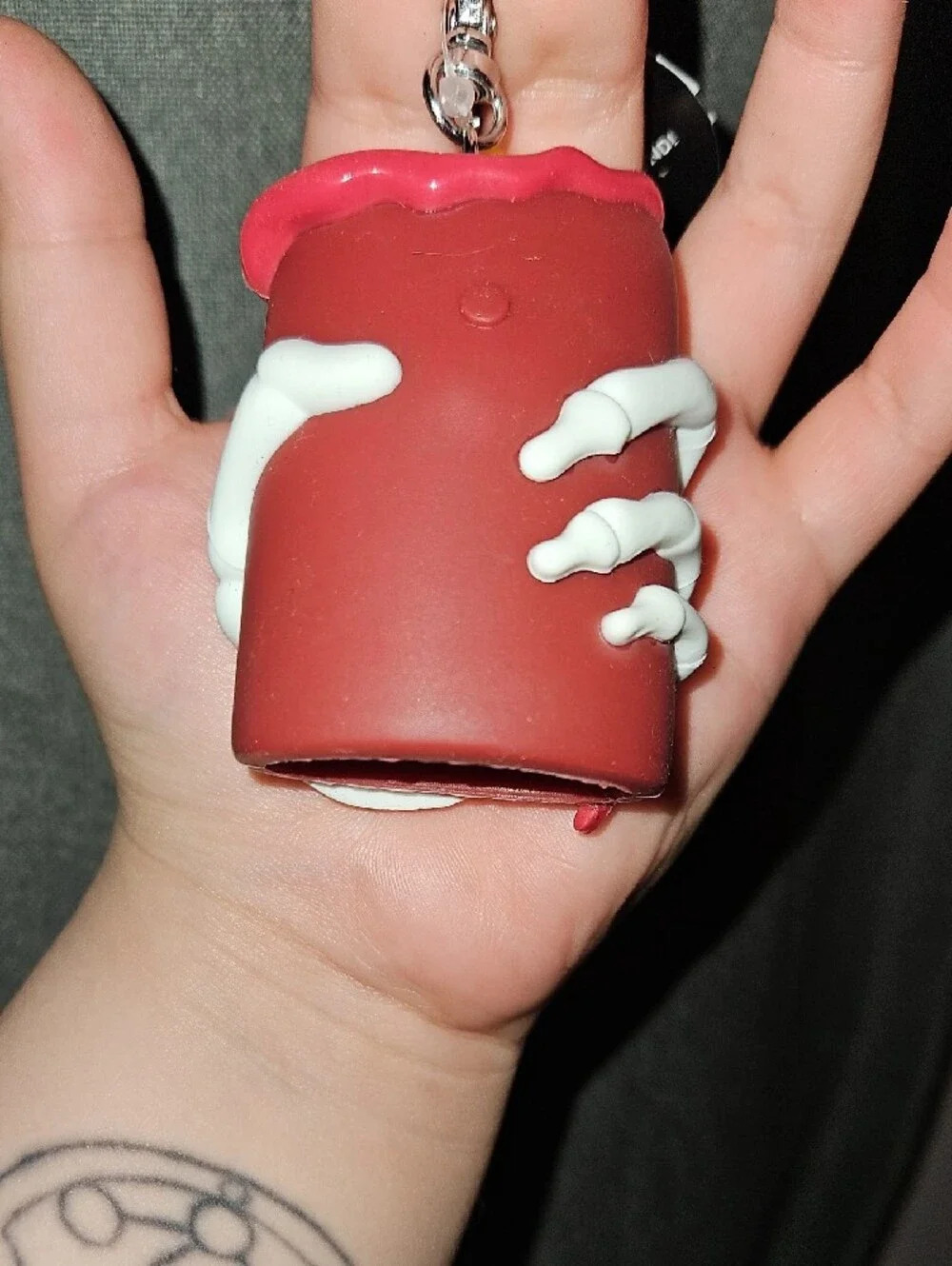 Bath & Body Works Black PocketBac Tag with White Text